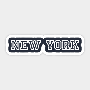 NEW YORK Sticker